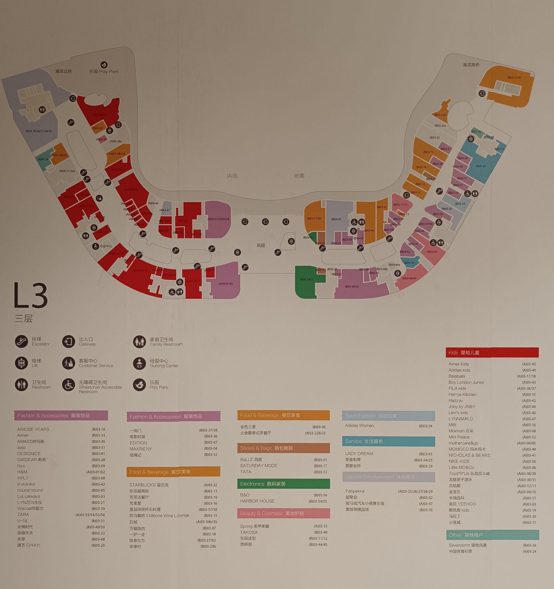 苏州中心购物指南~