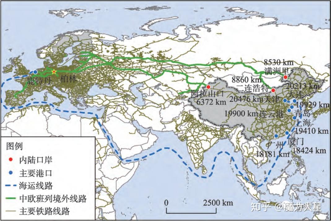 欧亚大陆公路图图片