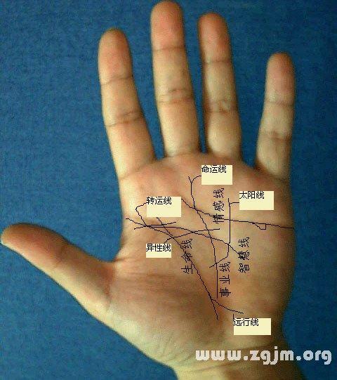 相术 手相导航流年图算命百发百中 知乎