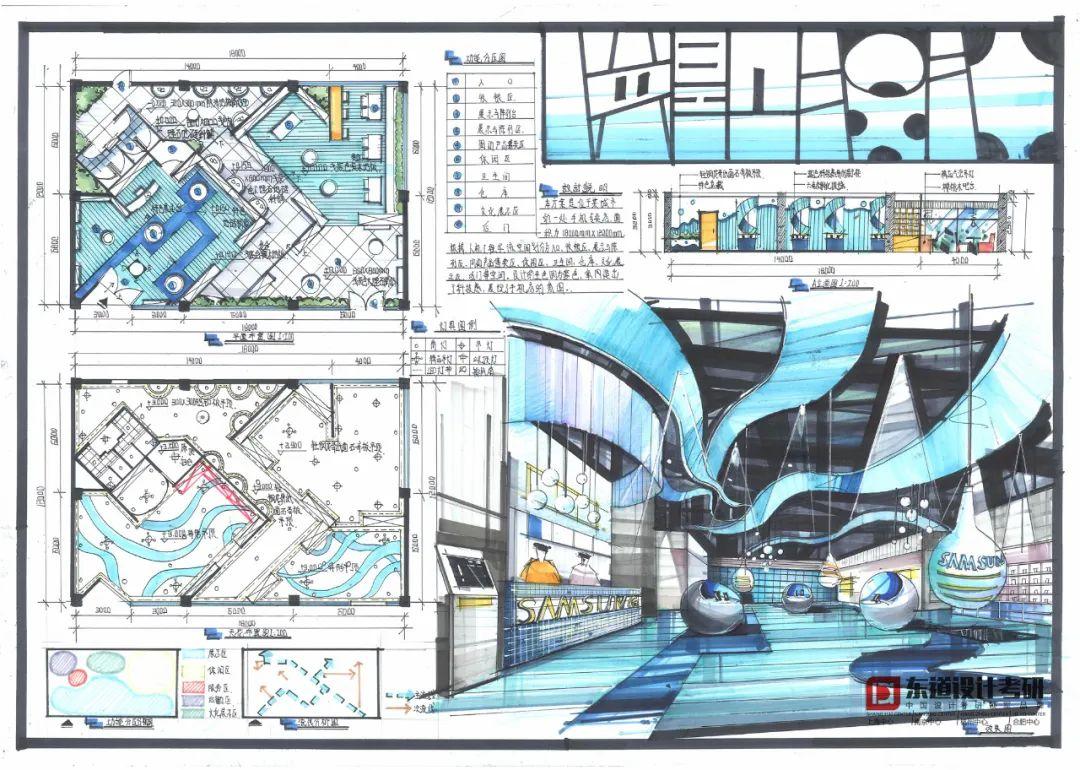 室内设计考研快题高分作品分享 - 知乎