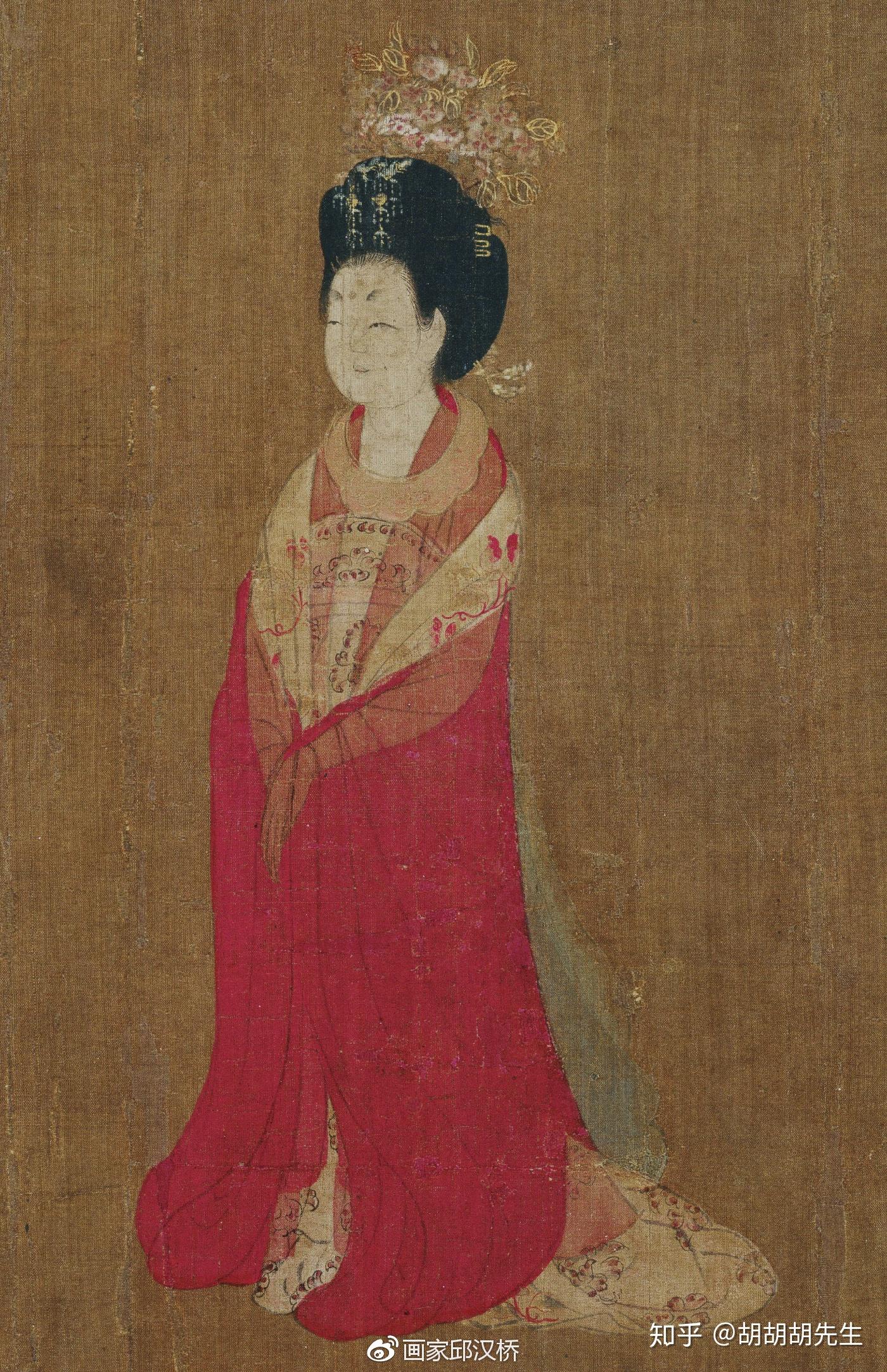汉桥话画：唐代仕女画传世孤本《簪花仕女图》 - 知乎