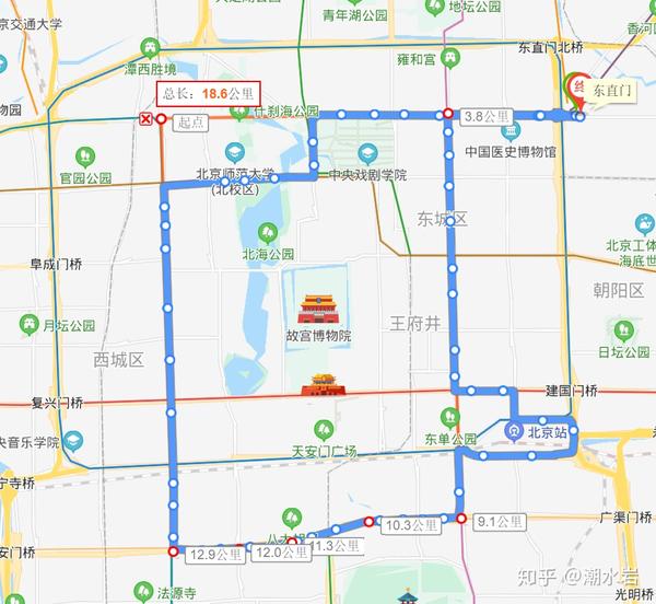 1环公交车路线图图片