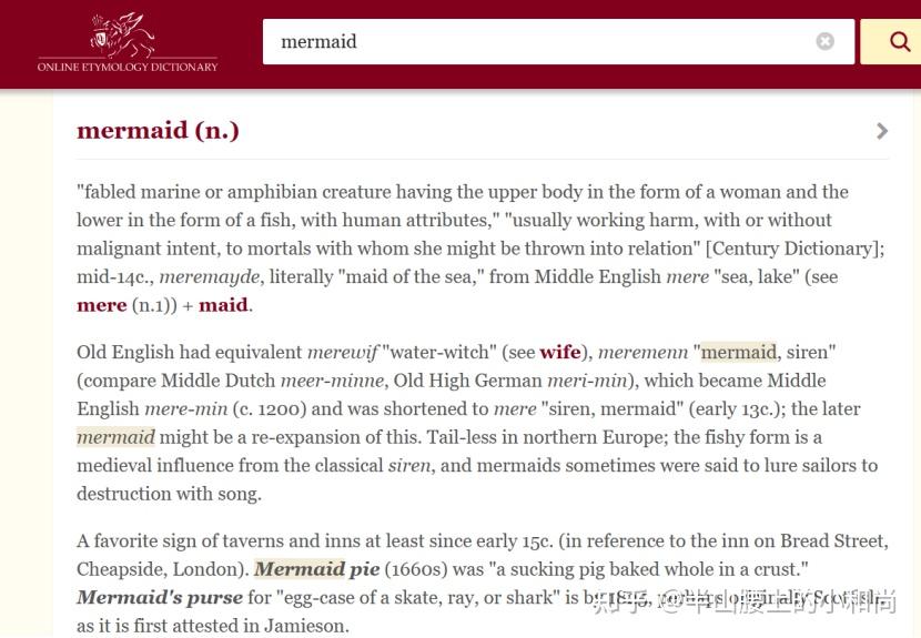 “大海”的词根 知乎