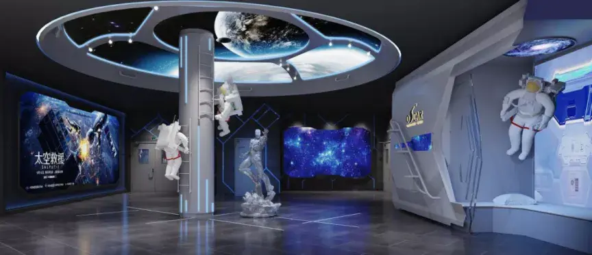 在太空舱影院看夺冠啥感觉