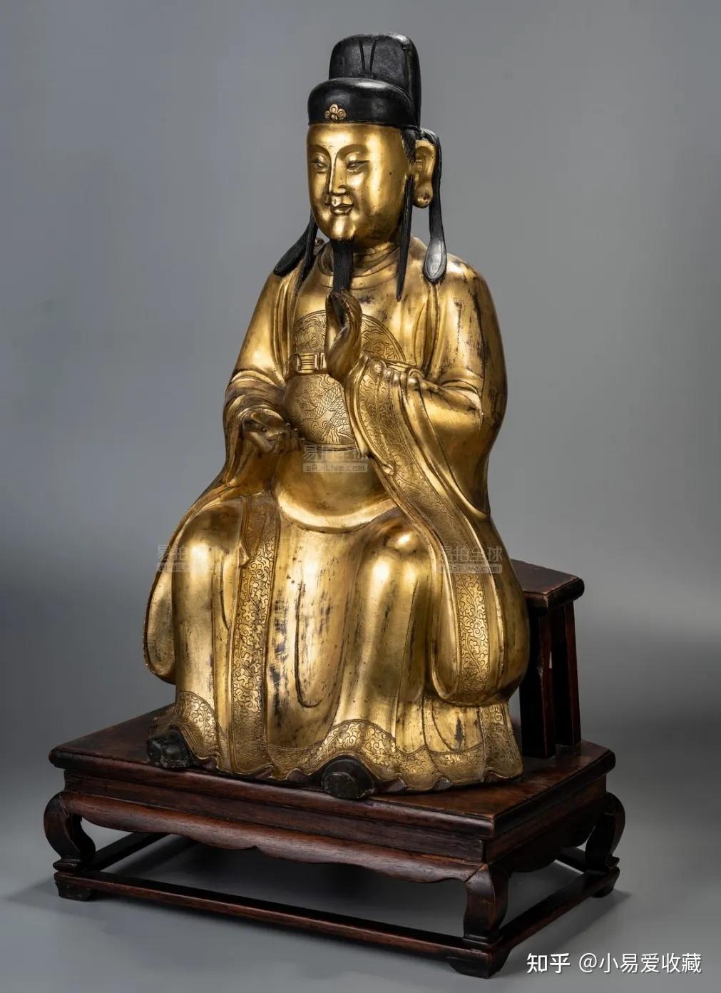 传奇古董商艾丽斯•​庞耐藏石涛山水画，明铜鎏金财神像惊现加州