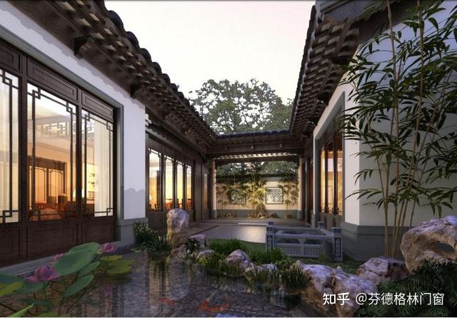 中式庭院,凿窗成画,都市里的诗和远方 - 知乎
