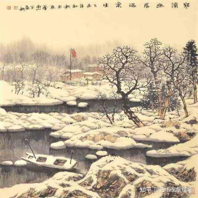 著名画家赵春秋百幅雪景山水画的魅力解读