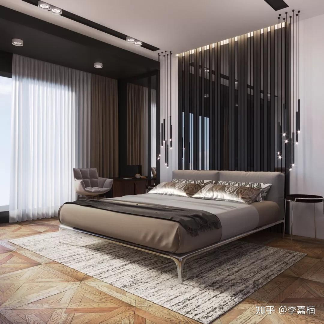 35个卧室背景墙设计方案,果然比大白墙美! - 知乎