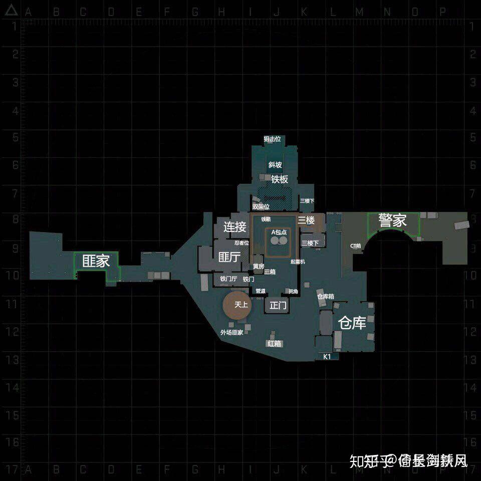 csgo各大地图报点指南