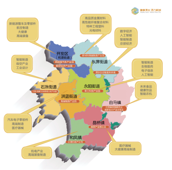 招商网络陪同南京市溧水区投资促进局领导一行考察新材料企业