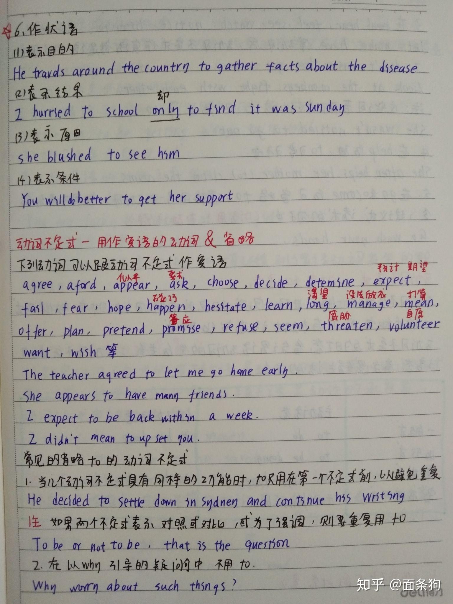 【英语语法大全手写笔记】建议收藏 - 知乎