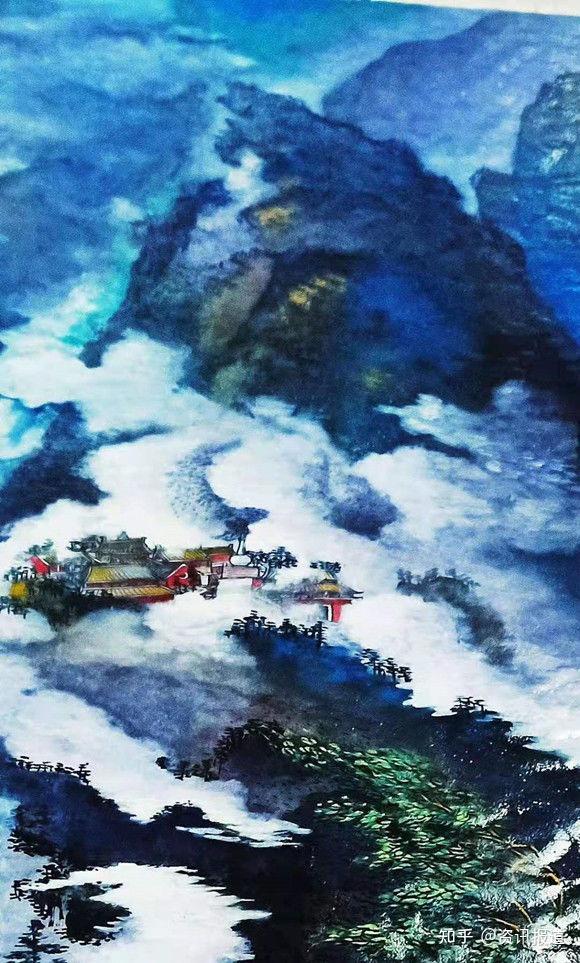 著名画家陈岩(号桐花仙客)作品欣赏