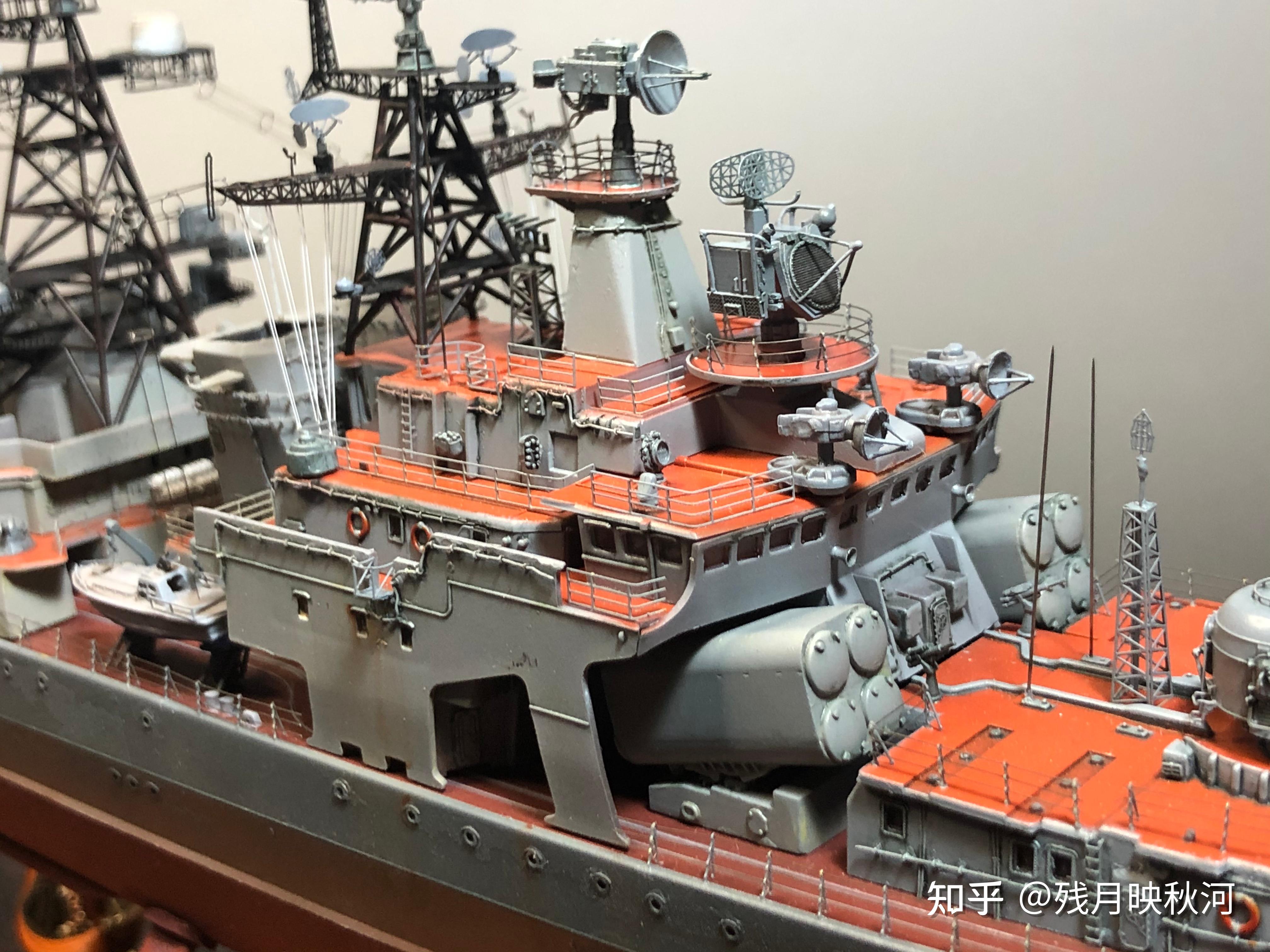 勇敢级1155型大型反潜驱逐舰(1/350) - 知乎