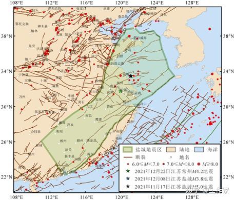 南京地震带分布图图片