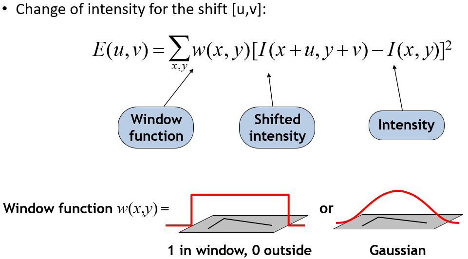 期末速通3harris角点检测