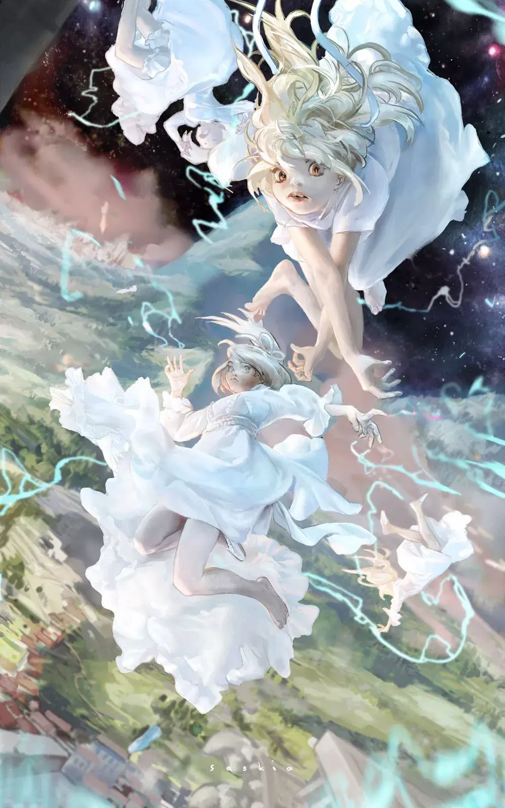 画风稳健童话般色彩67惹人喜欢插画分享