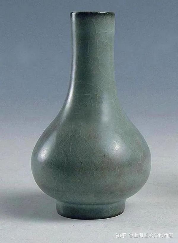 中国古玩 染付 龍濤文 天球瓶 高約42.5cm 唐物 t97383-