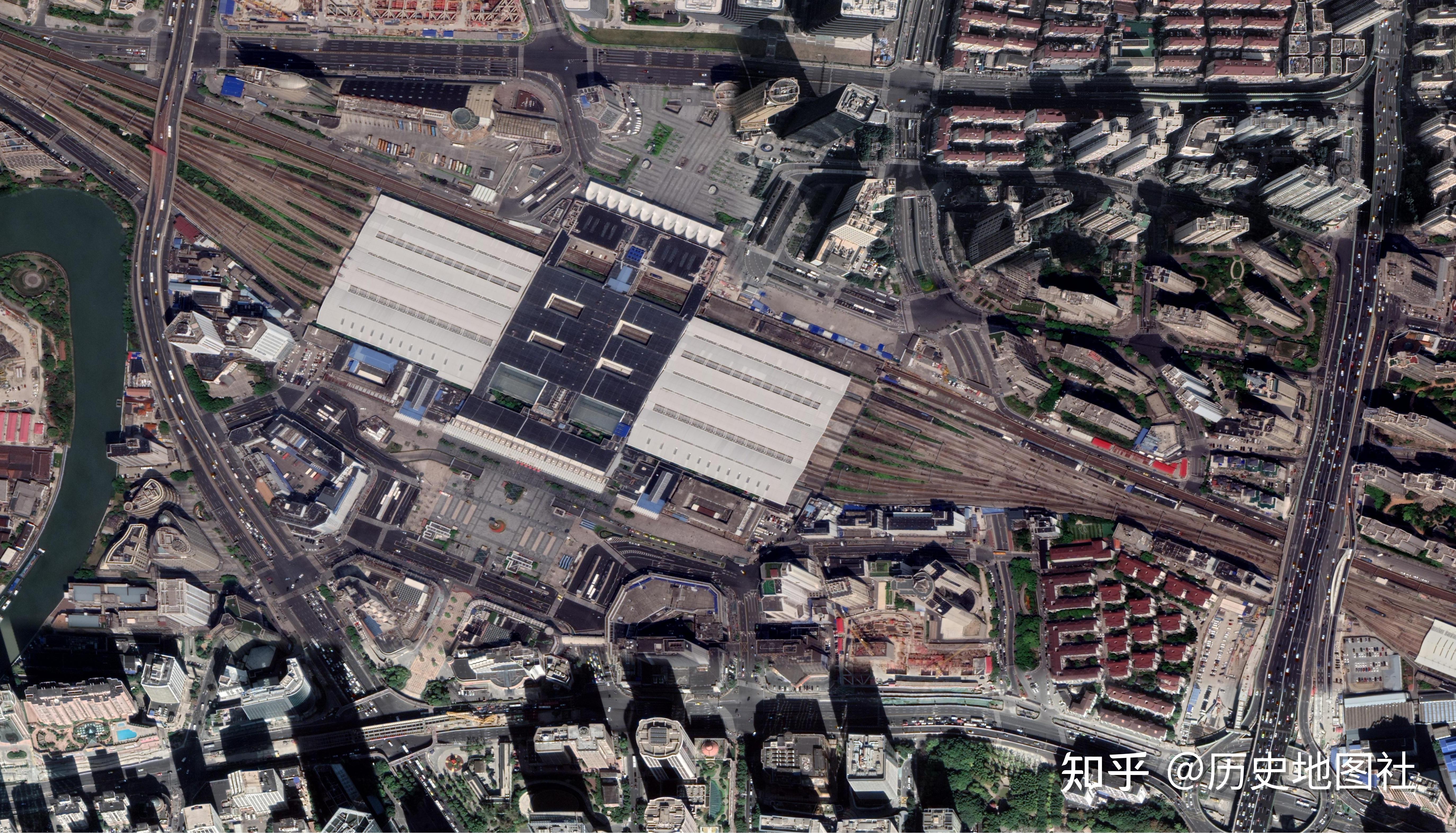 上海市1978年超清历史卫星图