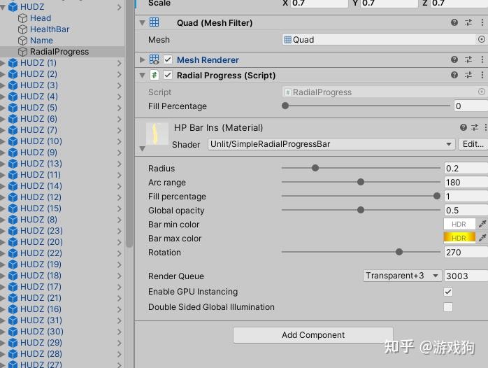 Unity3d hud ui 