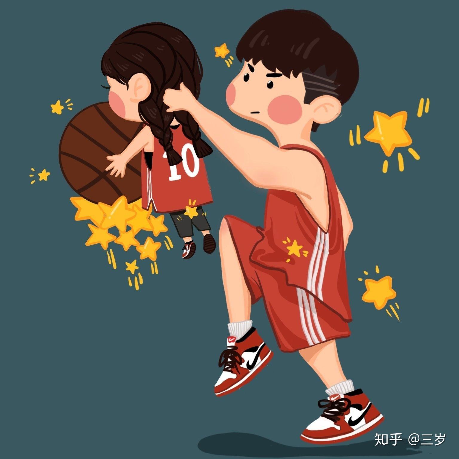 求有没有和篮球有关的情侣头像