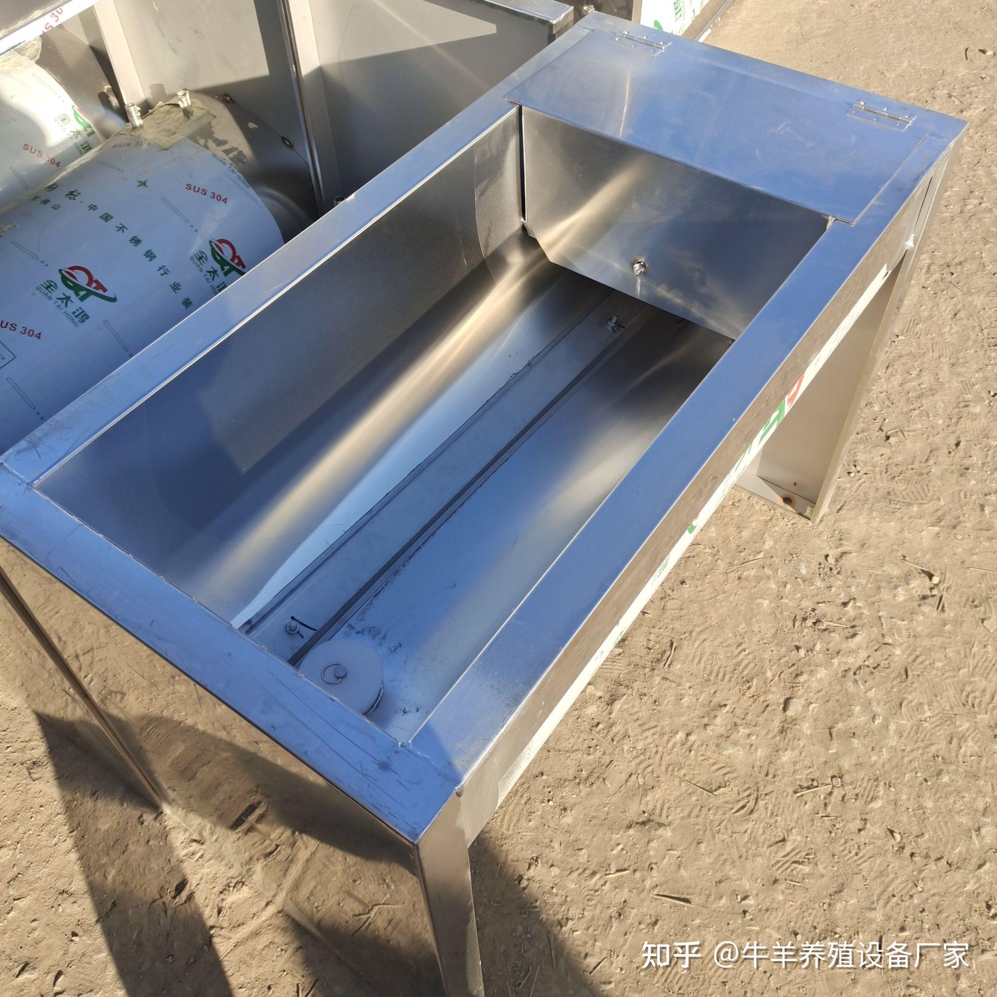 牛场饮水设备定制1米不锈钢电加热水槽