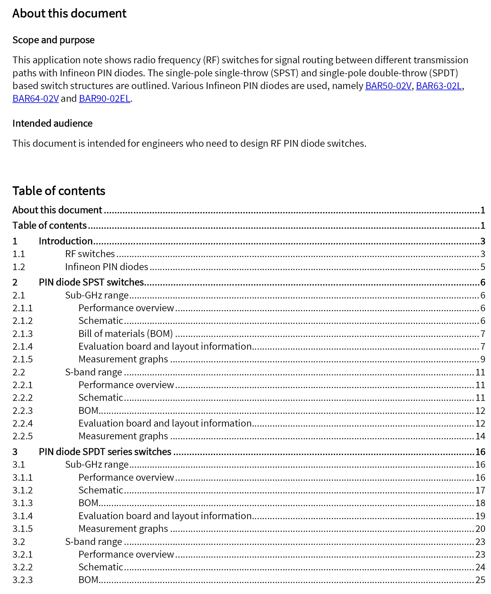 PIN diodes in RF switch application 知乎