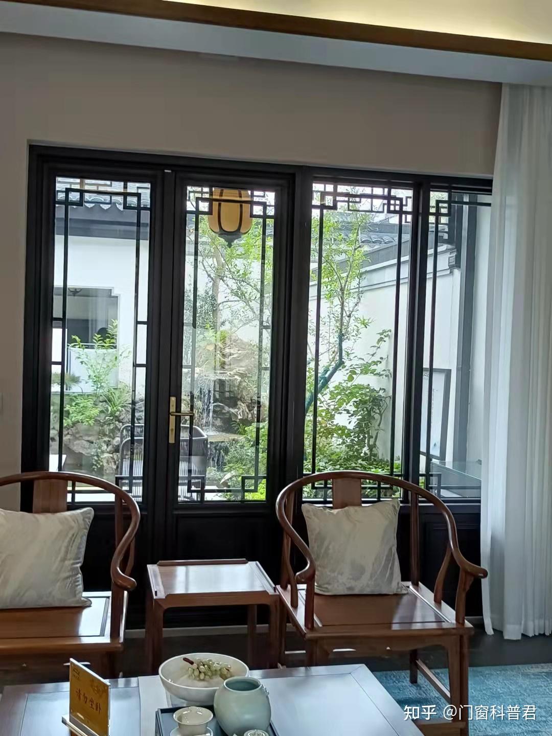 案例窗景里的桃花源江南院落里中式门窗演绎风景无限