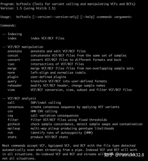  bcftools vcf 