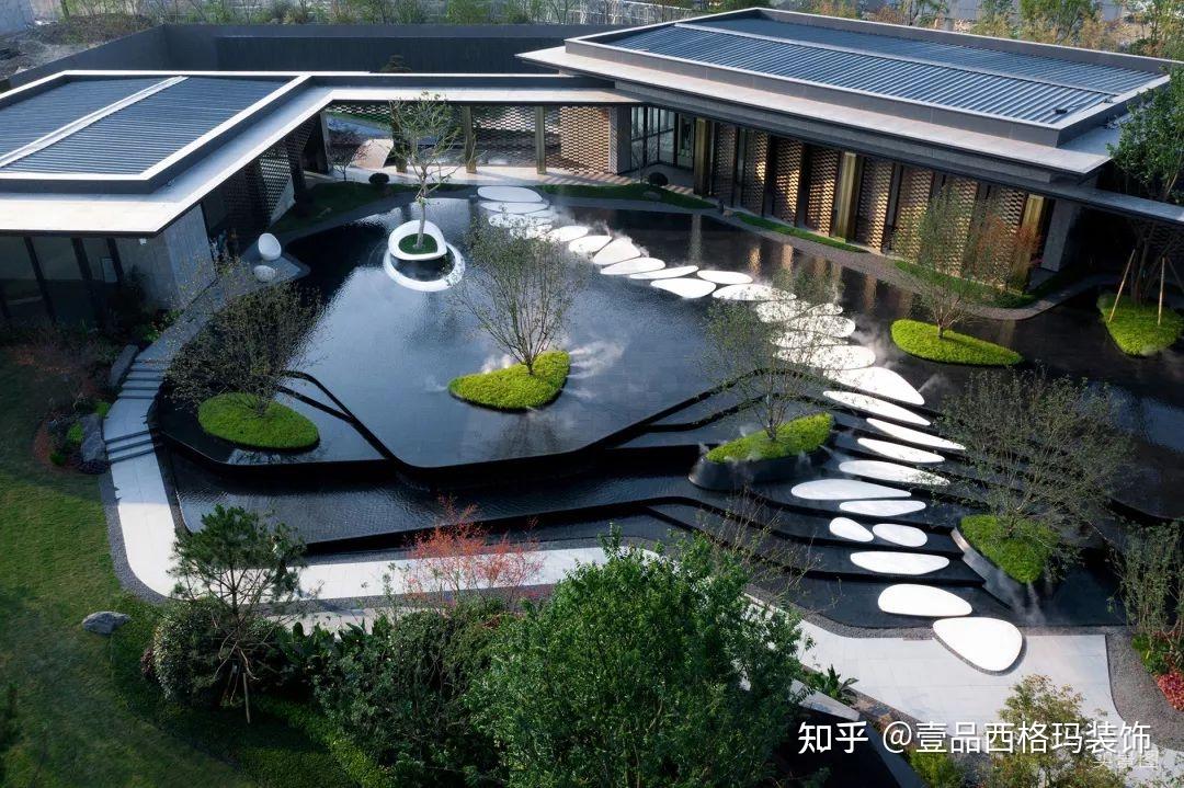 有哪些好看的售楼处水景案例