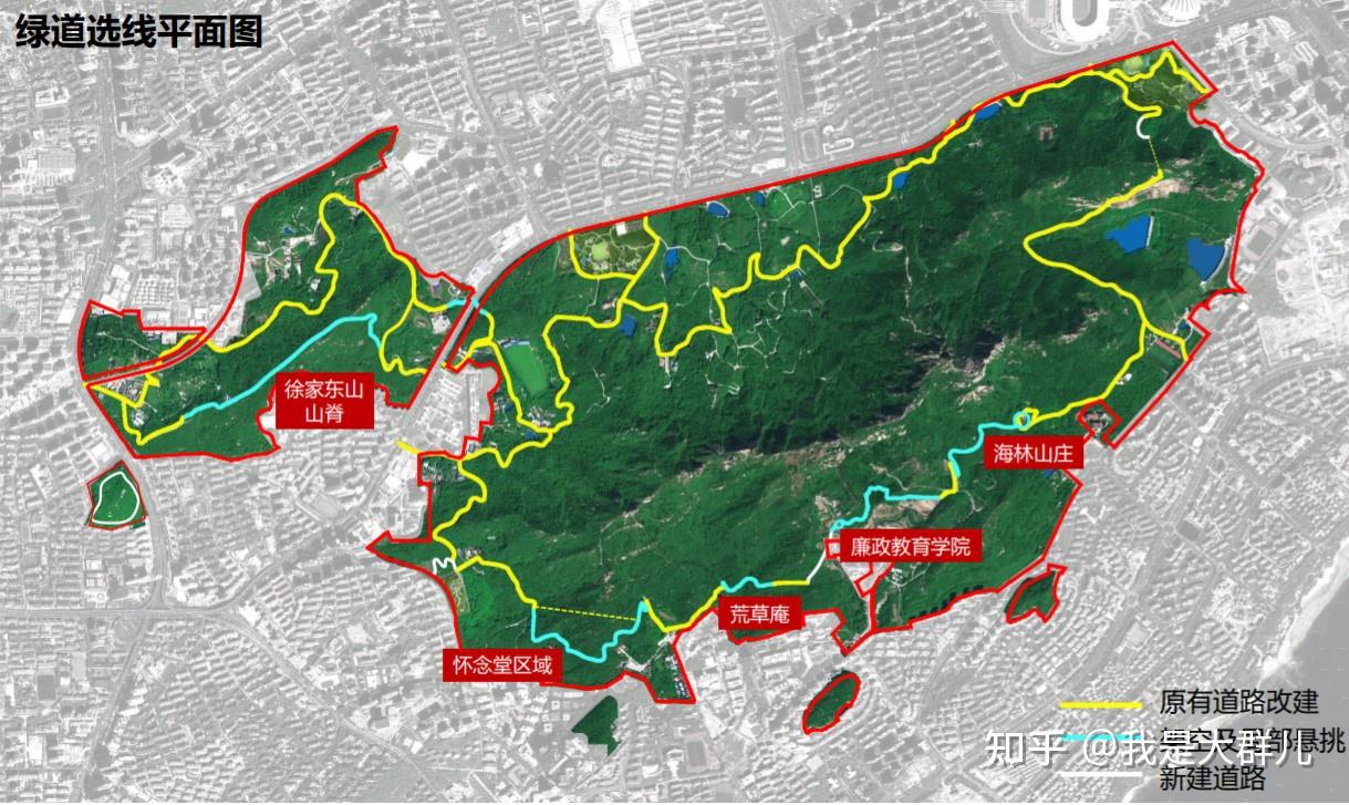 青岛植物园地图图片