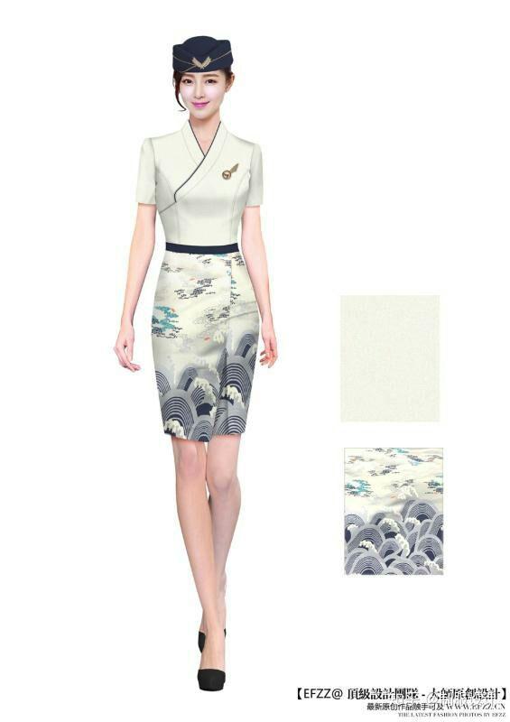 鉴圳40周年一图看遍深航空姐制服演变史