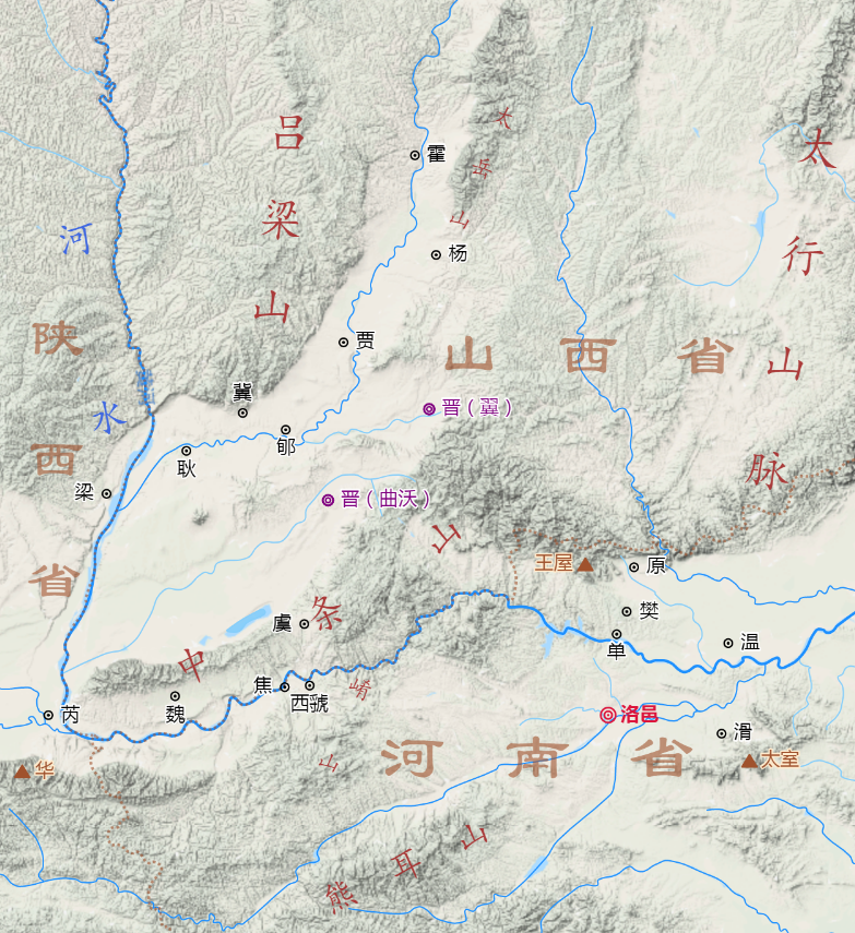 东周初年主要诸侯国 - 知乎