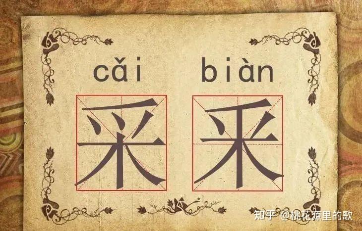 咬文识字——有趣的“双胞胎”汉字 - 知乎