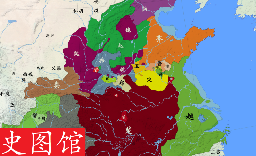 【史图馆】中国历代疆域变化新版7 吴越春秋 - 知乎