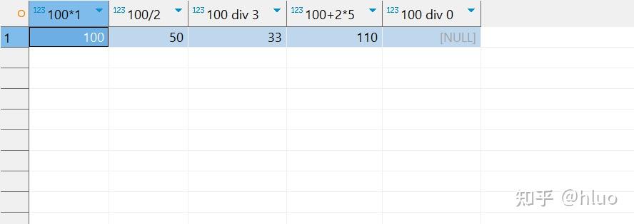 SQL：简单运算符及语句 - 知乎