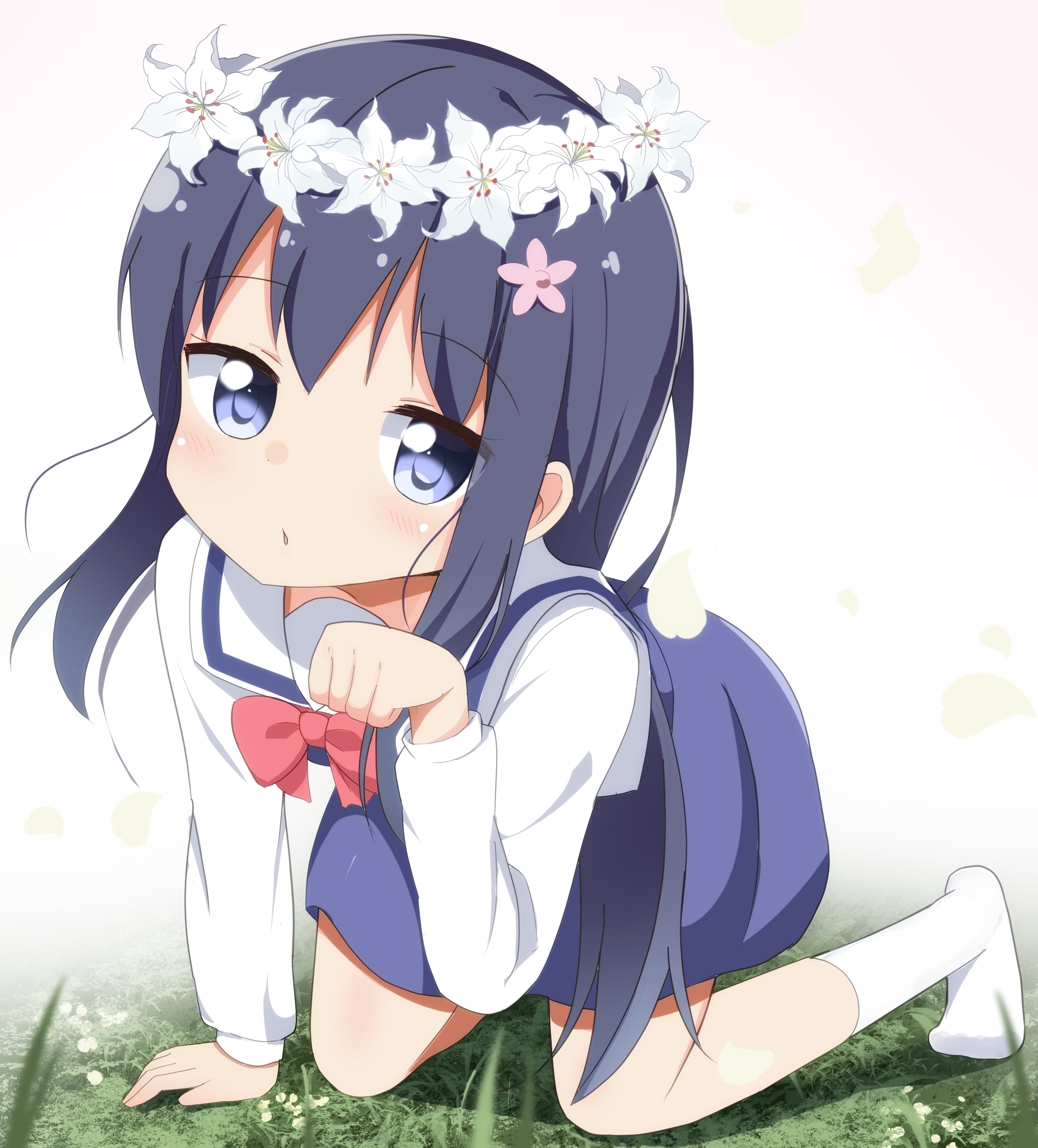 【天使降临到了我的身边丨白咲花】典藏级壁纸图包收录