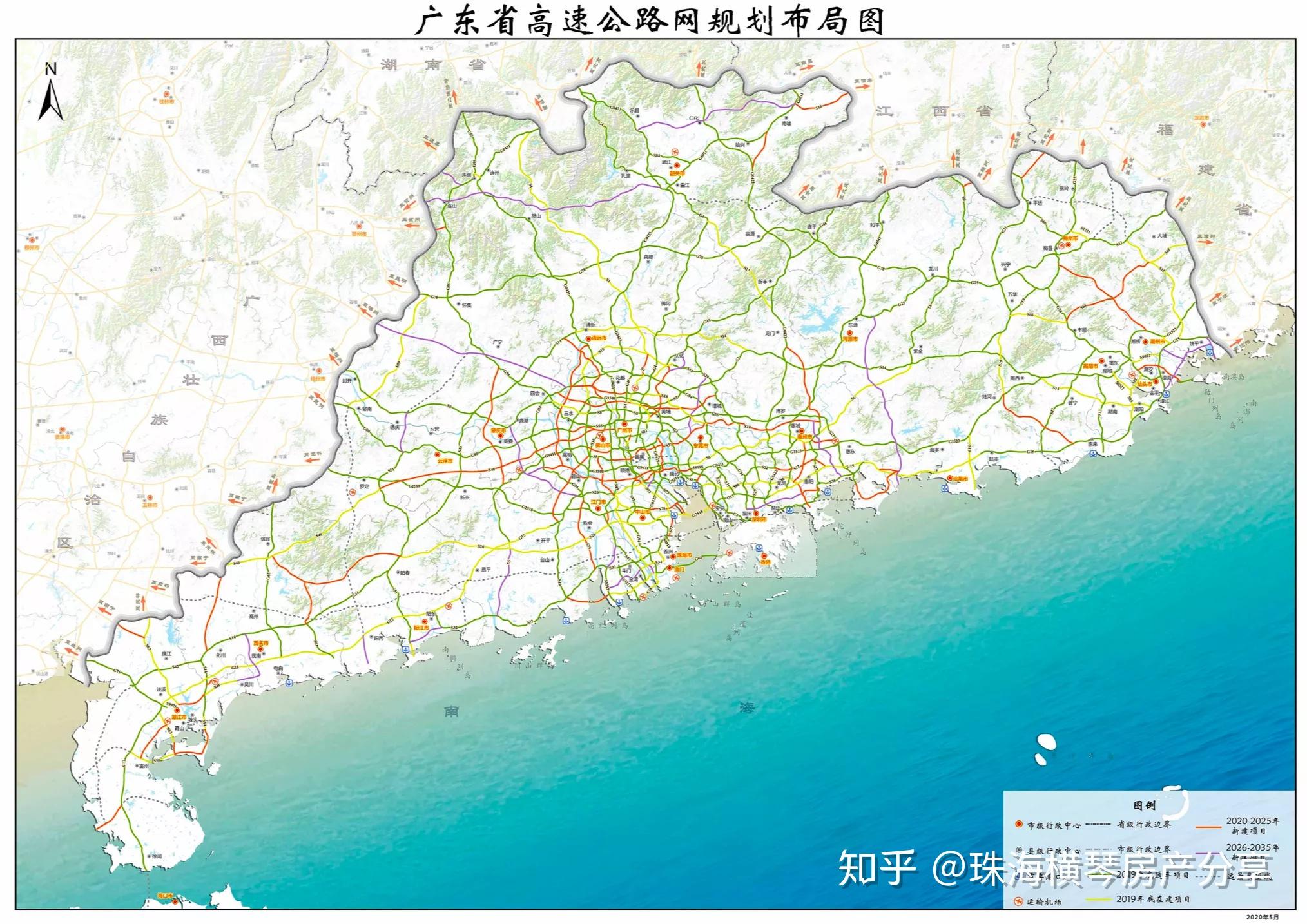 珠海香海高速规划图图片