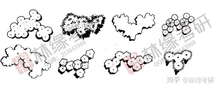七龙珠风景园林快题基础表现云线篇