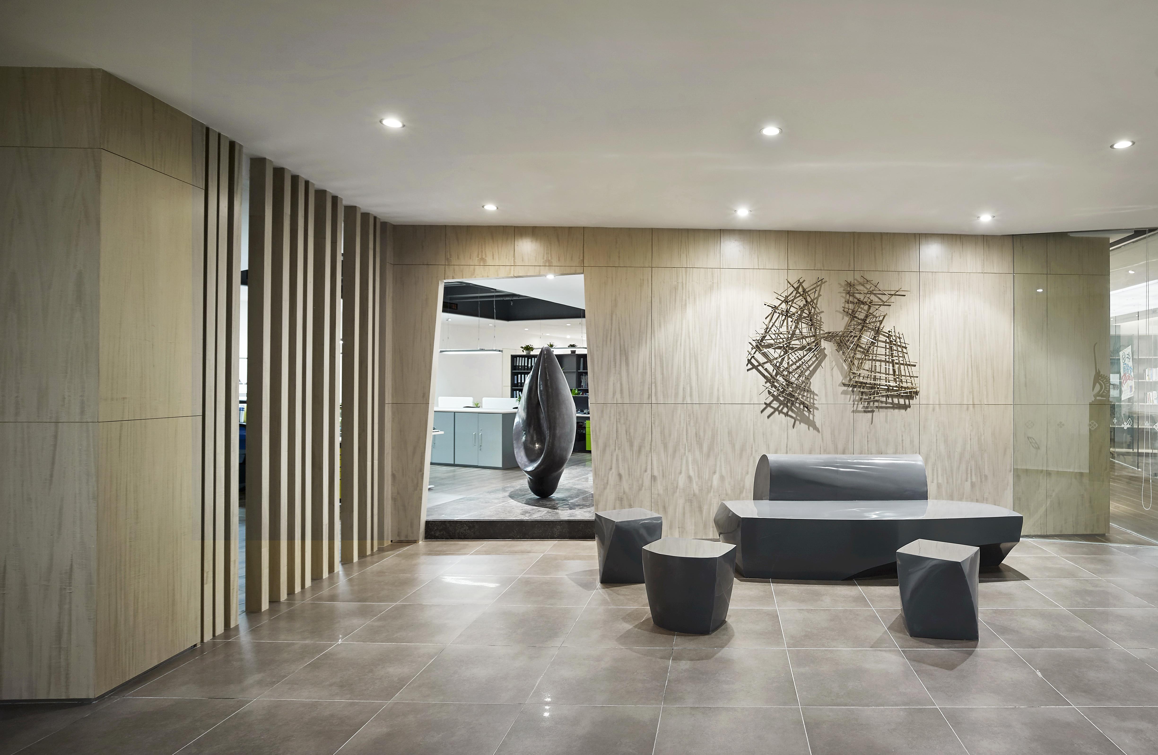 万展设计 | 艺术回应时尚—深圳招商花园城数码大厦cadidl办公空间
