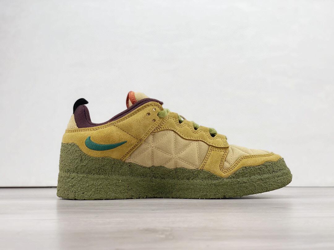 耐克cactusplantfleamarketcpfmflea1xnikedunklow联名阴阳太极军绿