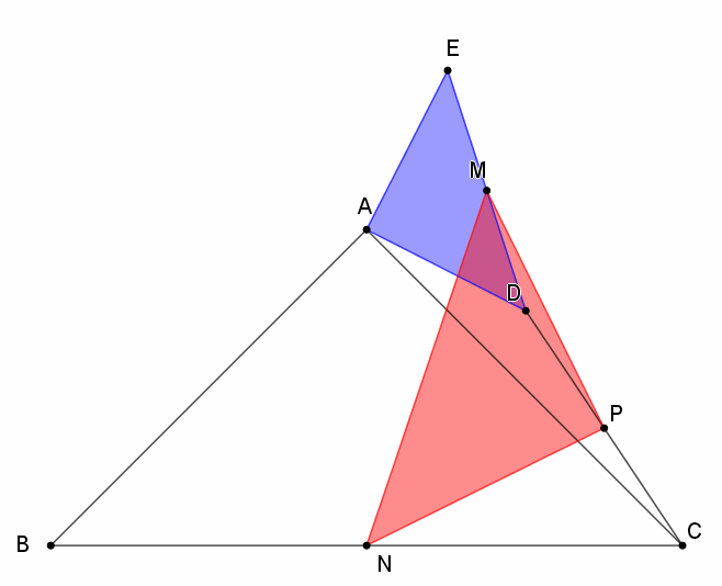 初中数学旋转三角形的解题技巧求pmn面积的最大值