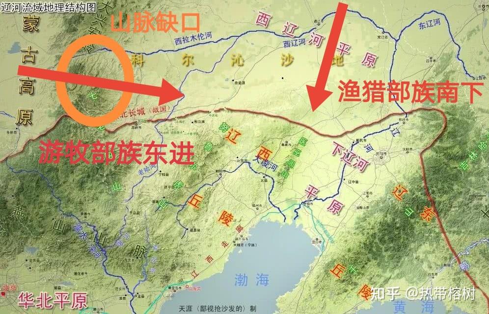 辽东丘陵地图图片