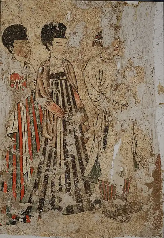 唐代墓室壁画代表 - 知乎