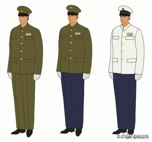 解放军50式军服——新中国成立后的第一代军服! - 知乎