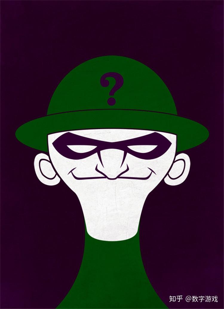 谜语人长得可爱一点企鹅人长得可爱一点双面人长得可爱一点小丑长得