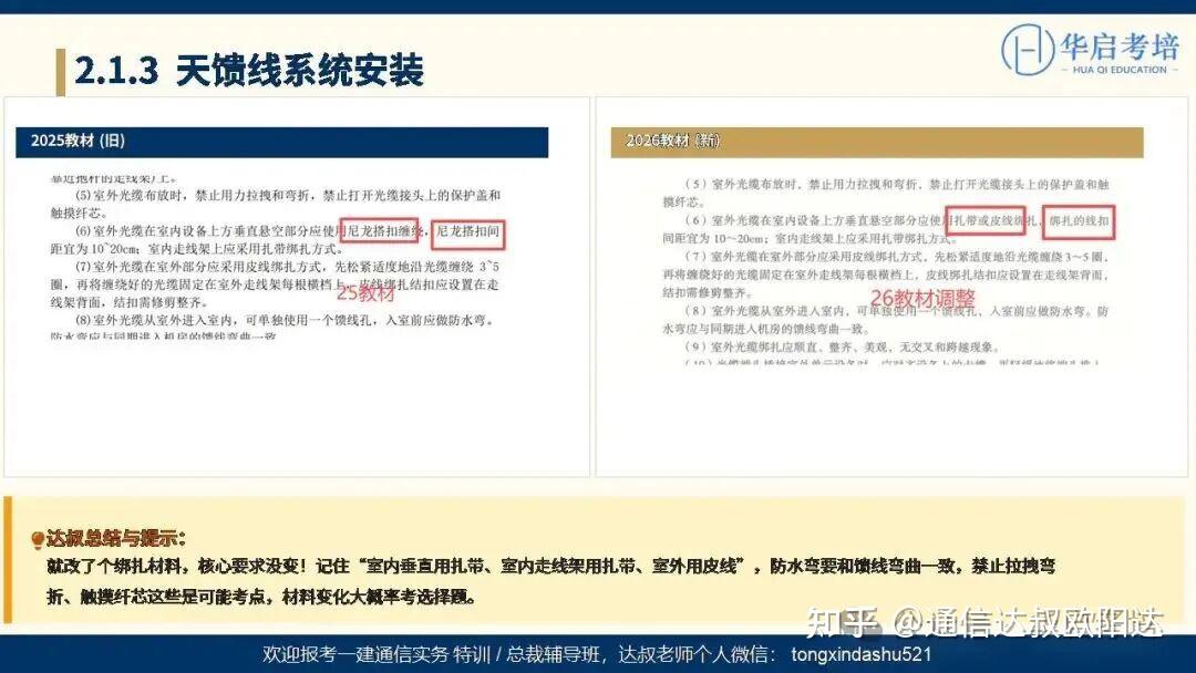【通信达叔】2026vs2025 一建通信与广电教材变化全解析 - 知乎