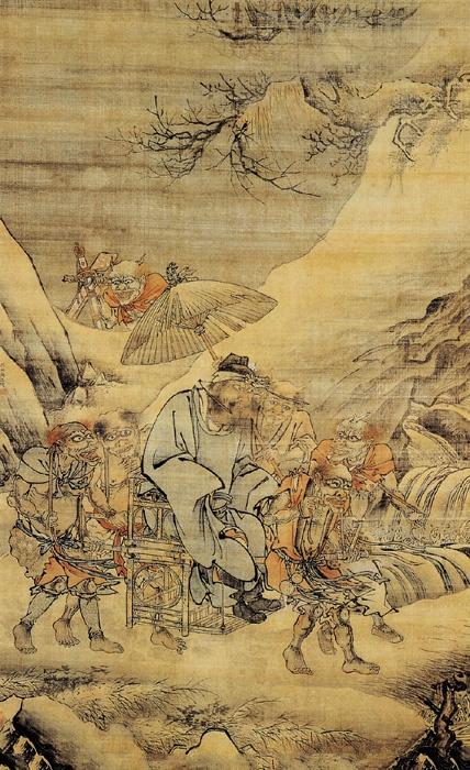 浙派之祖明代戴进作品欣赏花鸟人物篇