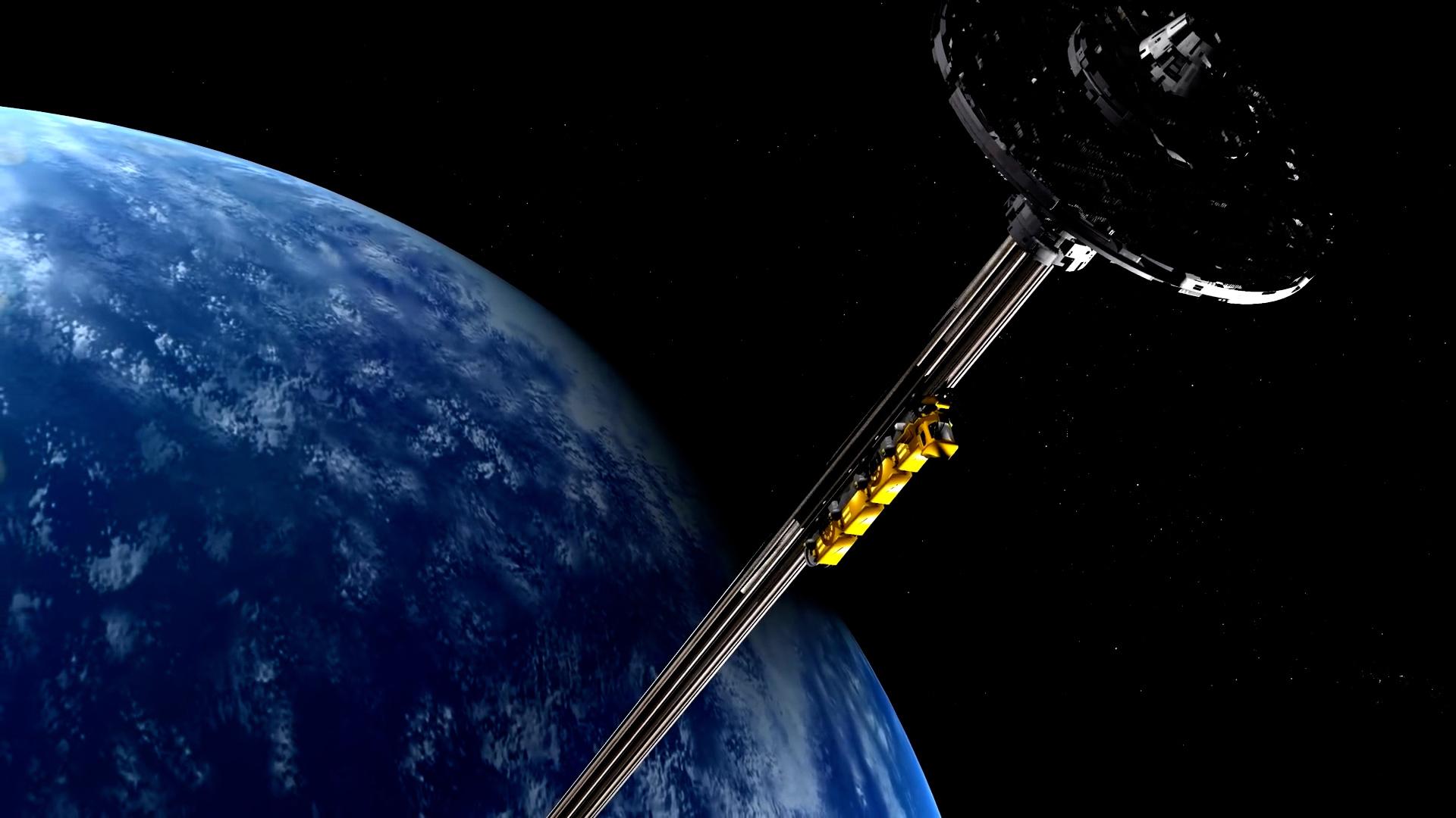 种壮观的宇宙建筑从太空电梯到戴森球人类探索宇宙任重道远