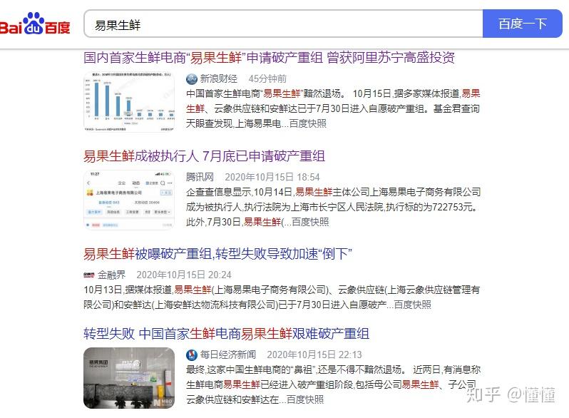 yahoo永久关站易果生鲜破产重组我们普通人还有机会吗