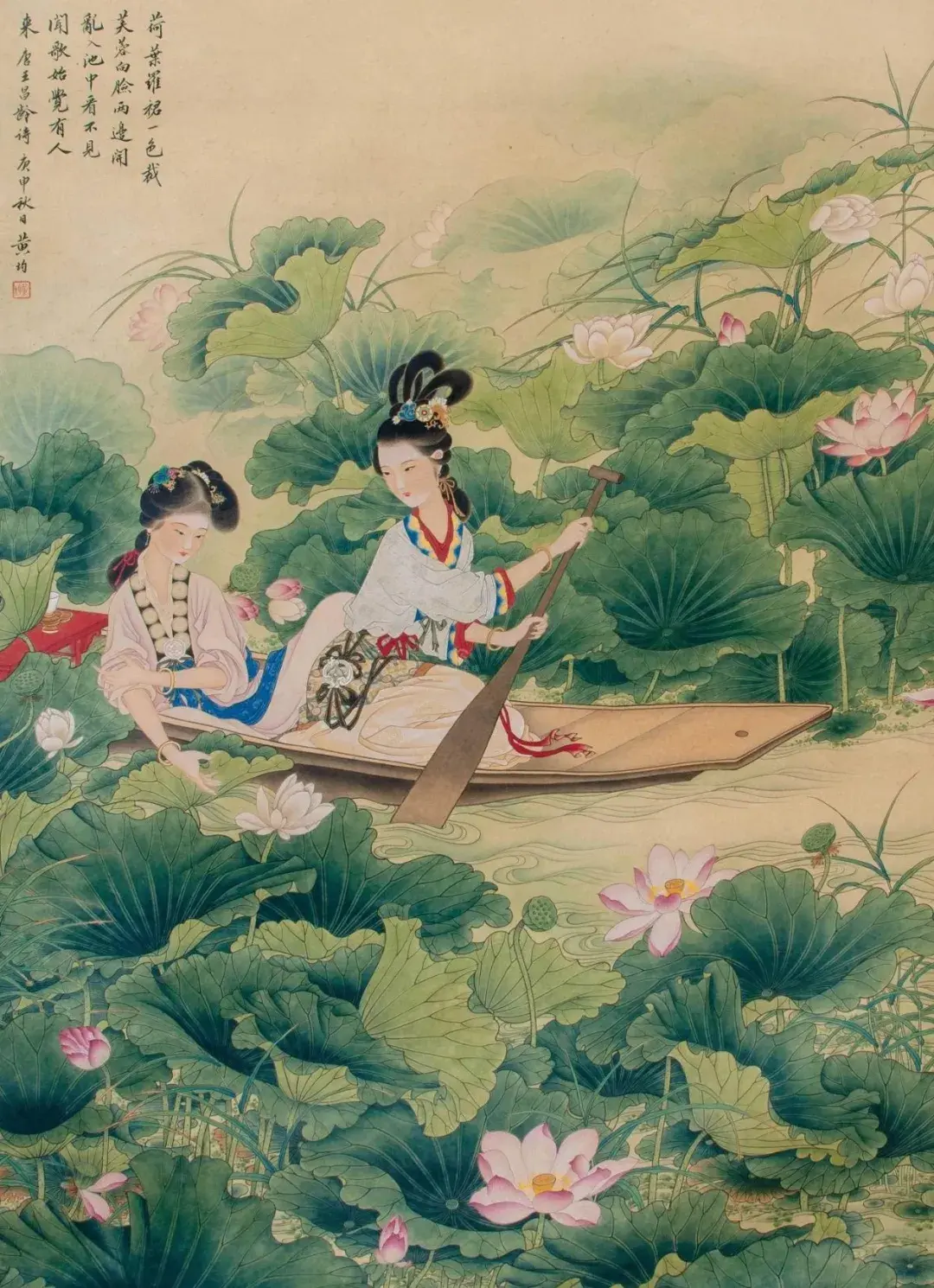 夏日赏荷当吟诗,汉魏晋南北朝十首《采莲曲》赏析